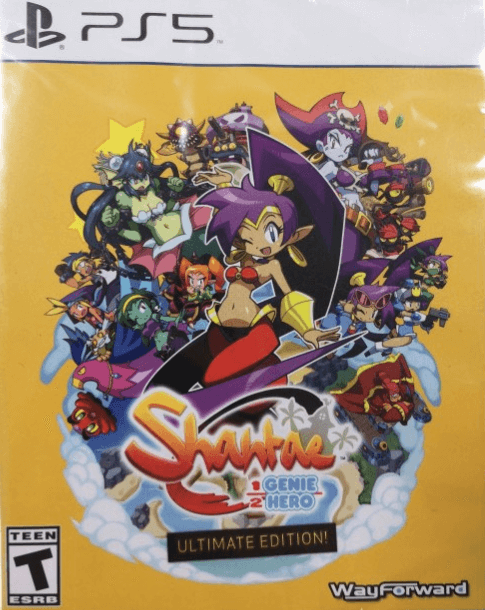 Shantae: Risky's Revenge Director's Cut box art for Playstation 5